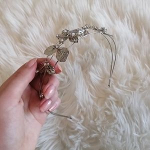 ASOS Silver Floral Vine Headband